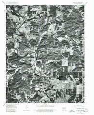 Salem NE Arkansas Historical topographic map, 1:24000 scale, 7.5 X 7.5 Minute, Year 1976