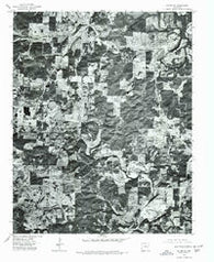 Salem SE Arkansas Historical topographic map, 1:24000 scale, 7.5 X 7.5 Minute, Year 1976