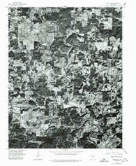 Salem SW Arkansas Historical topographic map, 1:24000 scale, 7.5 X 7.5 Minute, Year 1976