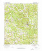Salem Arkansas Historical topographic map, 1:62500 scale, 15 X 15 Minute, Year 1950