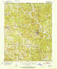 Salem Arkansas Historical topographic map, 1:62500 scale, 15 X 15 Minute, Year 1951