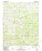 Sandtown Arkansas Historical topographic map, 1:24000 scale, 7.5 X 7.5 Minute, Year 1989