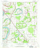 Scott Arkansas Historical topographic map, 1:24000 scale, 7.5 X 7.5 Minute, Year 1954
