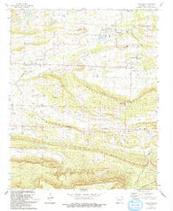 Scranton Arkansas Historical topographic map, 1:24000 scale, 7.5 X 7.5 Minute, Year 1993