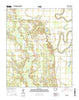 Selma Arkansas Current topographic map, 1:24000 scale, 7.5 X 7.5 Minute, Year 2014