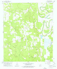 Selma Arkansas Historical topographic map, 1:24000 scale, 7.5 X 7.5 Minute, Year 1960