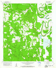 Selma Arkansas Historical topographic map, 1:24000 scale, 7.5 X 7.5 Minute, Year 1960