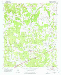 Sheppard Arkansas Historical topographic map, 1:24000 scale, 7.5 X 7.5 Minute, Year 1951