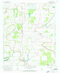 Sherrill Arkansas Historical topographic map, 1:24000 scale, 7.5 X 7.5 Minute, Year 1963
