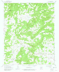 Sidon Arkansas Historical topographic map, 1:24000 scale, 7.5 X 7.5 Minute, Year 1963