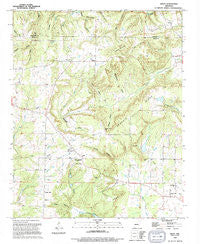 Sidon Arkansas Historical topographic map, 1:24000 scale, 7.5 X 7.5 Minute, Year 1994