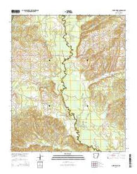 Silver Ridge Arkansas Current topographic map, 1:24000 scale, 7.5 X 7.5 Minute, Year 2014