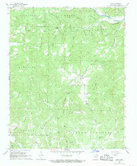 Sitka Arkansas Historical topographic map, 1:24000 scale, 7.5 X 7.5 Minute, Year 1968