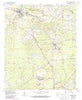 Smackover Arkansas Historical topographic map, 1:24000 scale, 7.5 X 7.5 Minute, Year 1962