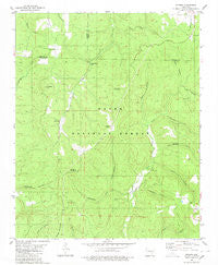 Smyrna Arkansas Historical topographic map, 1:24000 scale, 7.5 X 7.5 Minute, Year 1980