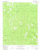 Smyrna Arkansas Historical topographic map, 1:24000 scale, 7.5 X 7.5 Minute, Year 1980