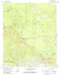Snow Hill Arkansas Historical topographic map, 1:24000 scale, 7.5 X 7.5 Minute, Year 1962