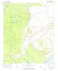 Snow Lake Arkansas Historical topographic map, 1:24000 scale, 7.5 X 7.5 Minute, Year 1967