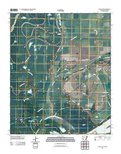 Snow Lake Arkansas Historical topographic map, 1:24000 scale, 7.5 X 7.5 Minute, Year 2011