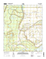 Snow Lake Arkansas Current topographic map, 1:24000 scale, 7.5 X 7.5 Minute, Year 2014
