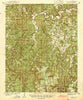Snowball Arkansas Historical topographic map, 1:62500 scale, 15 X 15 Minute, Year 1942