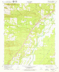 Social Hill Arkansas Historical topographic map, 1:24000 scale, 7.5 X 7.5 Minute, Year 1978