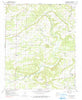 Solgohachia Arkansas Historical topographic map, 1:24000 scale, 7.5 X 7.5 Minute, Year 1962