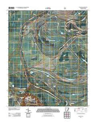Soudan Arkansas Historical topographic map, 1:24000 scale, 7.5 X 7.5 Minute, Year 2011