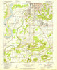 South Fort Smith Arkansas Historical topographic map, 1:24000 scale, 7.5 X 7.5 Minute, Year 1951