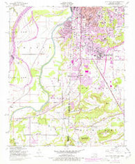 South Fort Smith Arkansas Historical topographic map, 1:24000 scale, 7.5 X 7.5 Minute, Year 1948