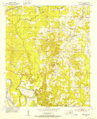 Spring Hill Arkansas Historical topographic map, 1:24000 scale, 7.5 X 7.5 Minute, Year 1951