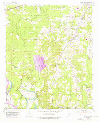 Spring Hill Arkansas Historical topographic map, 1:24000 scale, 7.5 X 7.5 Minute, Year 1951