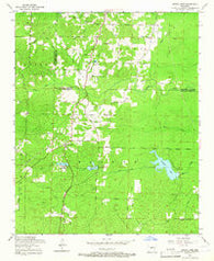 Spring Lake Arkansas Historical topographic map, 1:24000 scale, 7.5 X 7.5 Minute, Year 1954