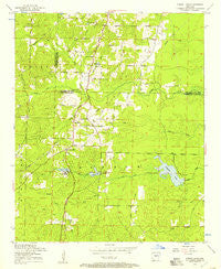 Spring Lake Arkansas Historical topographic map, 1:24000 scale, 7.5 X 7.5 Minute, Year 1954