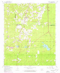 Spring Lake Arkansas Historical topographic map, 1:24000 scale, 7.5 X 7.5 Minute, Year 1954