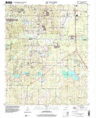 Spring Lake Arkansas Historical topographic map, 1:24000 scale, 7.5 X 7.5 Minute, Year 1994