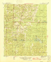 Spring Lake Arkansas Historical topographic map, 1:31680 scale, 7.5 X 7.5 Minute, Year 1944