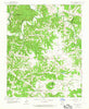 Spring Valley Arkansas Historical topographic map, 1:24000 scale, 7.5 X 7.5 Minute, Year 1958