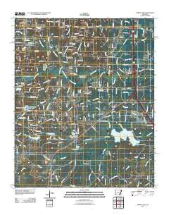 Spring Lake Arkansas Historical topographic map, 1:24000 scale, 7.5 X 7.5 Minute, Year 2011