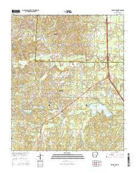 Spring Lake Arkansas Current topographic map, 1:24000 scale, 7.5 X 7.5 Minute, Year 2014