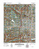 Springdale Arkansas Historical topographic map, 1:24000 scale, 7.5 X 7.5 Minute, Year 2011