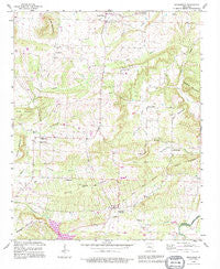 Springfield Arkansas Historical topographic map, 1:24000 scale, 7.5 X 7.5 Minute, Year 1990