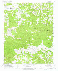 St. Joe Arkansas Historical topographic map, 1:24000 scale, 7.5 X 7.5 Minute, Year 1967