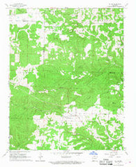 St. Joe Arkansas Historical topographic map, 1:24000 scale, 7.5 X 7.5 Minute, Year 1967