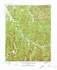 St. Paul Arkansas Historical topographic map, 1:62500 scale, 15 X 15 Minute, Year 1943