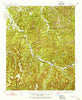 St. Paul Arkansas Historical topographic map, 1:62500 scale, 15 X 15 Minute, Year 1943