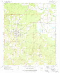 Star City Arkansas Historical topographic map, 1:24000 scale, 7.5 X 7.5 Minute, Year 1973