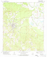 Star City Arkansas Historical topographic map, 1:24000 scale, 7.5 X 7.5 Minute, Year 1973