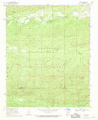 Steve Arkansas Historical topographic map, 1:24000 scale, 7.5 X 7.5 Minute, Year 1968