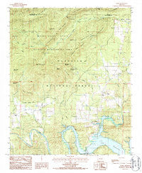 Story Arkansas Historical topographic map, 1:24000 scale, 7.5 X 7.5 Minute, Year 1986